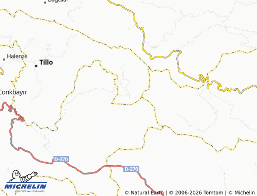 Mappa MICHELIN Akyayla - ViaMichelin