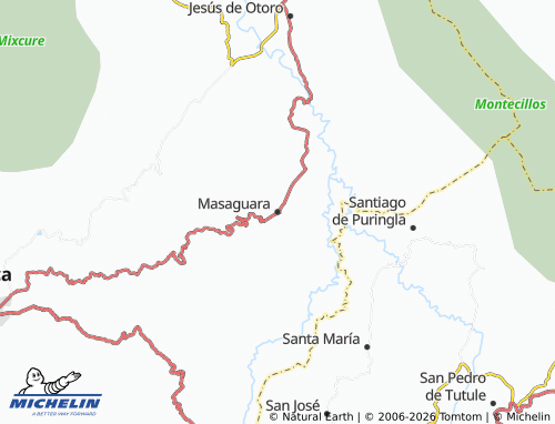 MICHELIN Masaguara map - ViaMichelin