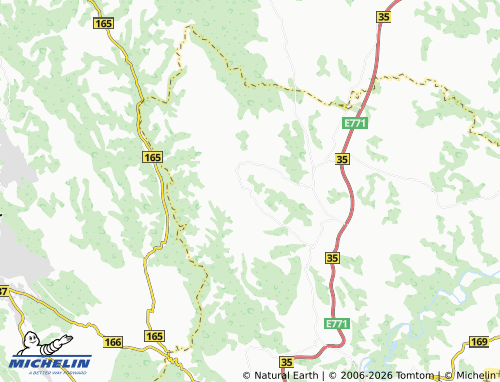 Kaart MICHELIN Dubočane - ViaMichelin