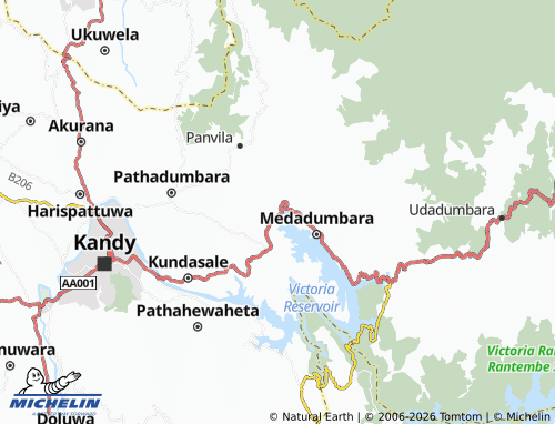 Kaart MICHELIN Maluwegama - ViaMichelin
