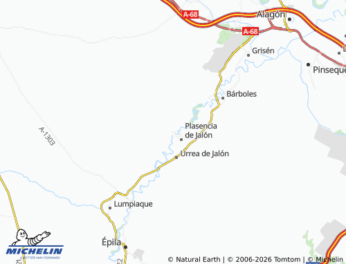 Mappa MICHELIN Paridera de La Bicera - ViaMichelin
