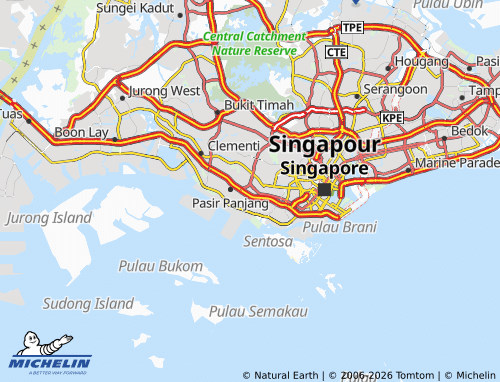 Mapa MICHELIN Queensway - ViaMichelin