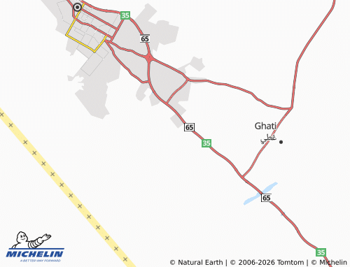 MICHELIN-Landkarte al-Nahdah - ViaMichelin
