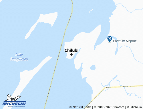 Kaart MICHELIN Chilubi - ViaMichelin