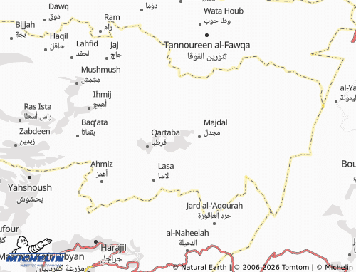 Mapa MICHELIN Mugheerah - ViaMichelin