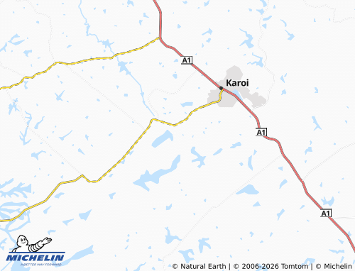 Mappa MICHELIN Chumbrukwe - ViaMichelin