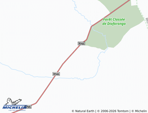 MICHELIN Farabougou map - ViaMichelin