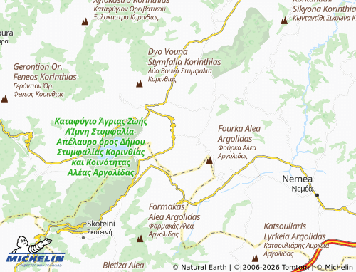 MICHELIN Psari map - ViaMichelin