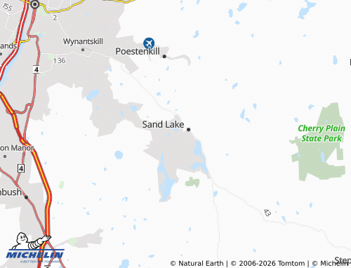 Mapa MICHELIN Averill Park - ViaMichelin