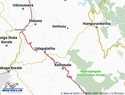 MICHELIN Pupuressa map - ViaMichelin