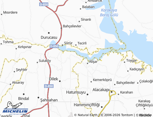 MICHELIN Mahmutlu map - ViaMichelin