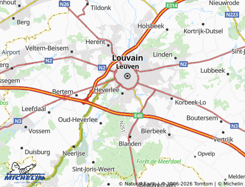 Mapa MICHELIN Heverlee - ViaMichelin