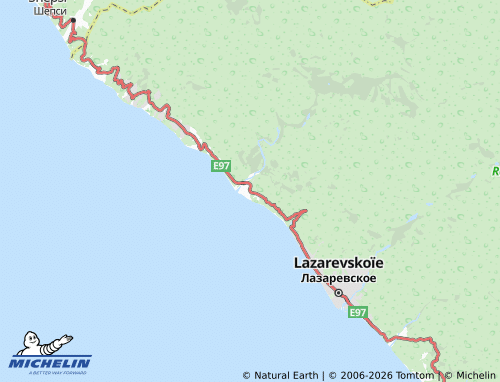 MICHELIN-Landkarte Ashe - ViaMichelin