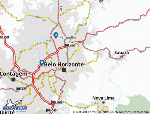 Mappa MICHELIN Santa Inês - ViaMichelin