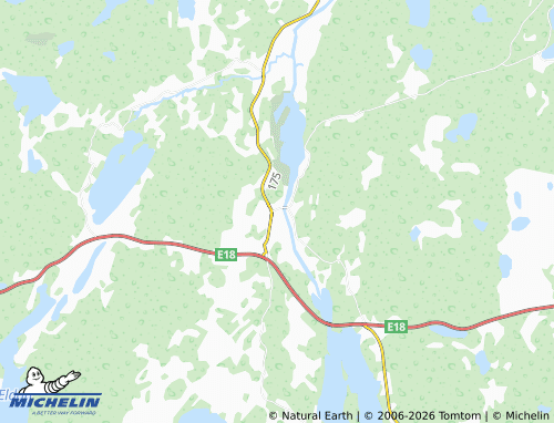 Carte MICHELIN Nysäter - ViaMichelin