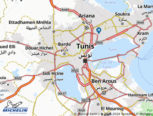 MICHELIN Bab Suwayqah map - ViaMichelin