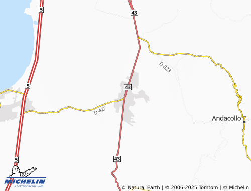 MICHELIN Las Mercedes map - ViaMichelin