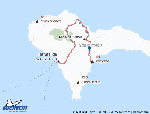 Mapa MICHELIN Fontainhas - ViaMichelin