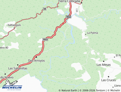 Mappa MICHELIN Altos del Camarón - ViaMichelin