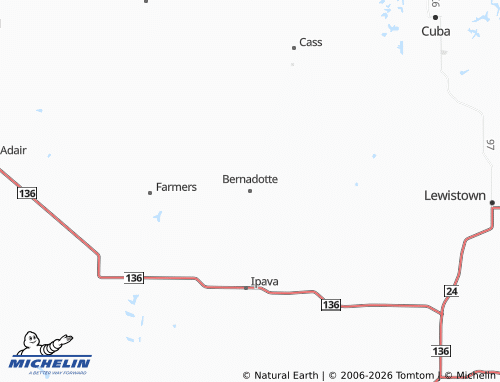 Mappa MICHELIN Bernadotte - ViaMichelin