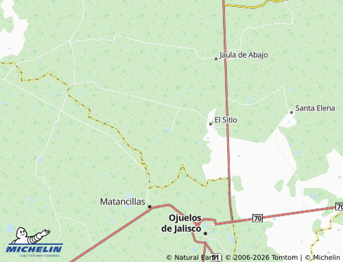 Mappa MICHELIN La Presita - ViaMichelin