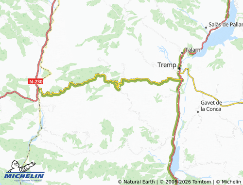 MICHELIN Puigverd map - ViaMichelin