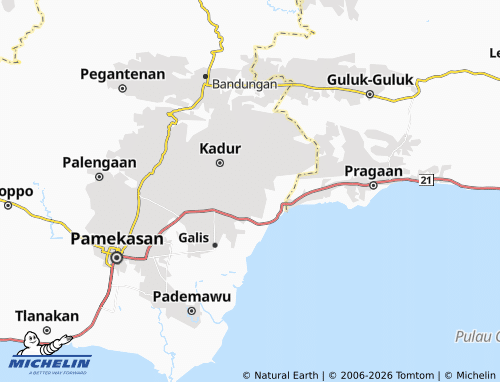 MICHELIN-Landkarte Taraban - ViaMichelin
