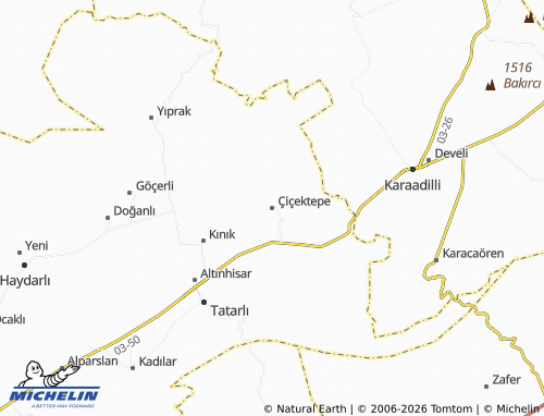 Mappa MICHELIN Çiçektepe - ViaMichelin