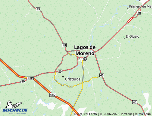 Mappa MICHELIN Colinas de San Javier - ViaMichelin