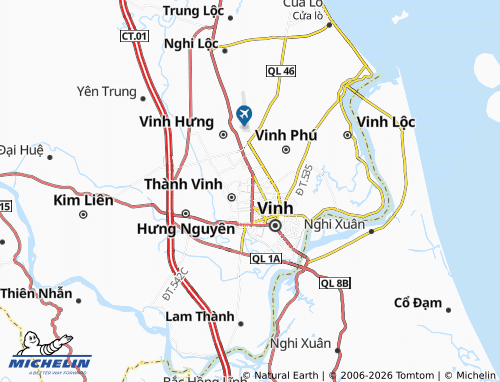 Mapa MICHELIN Quán Bàu - ViaMichelin