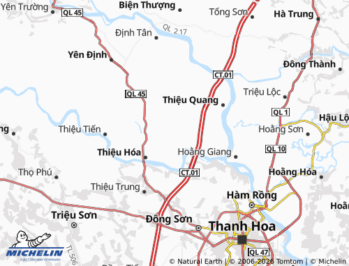 Mapa MICHELIN Thiệu Duy - ViaMichelin