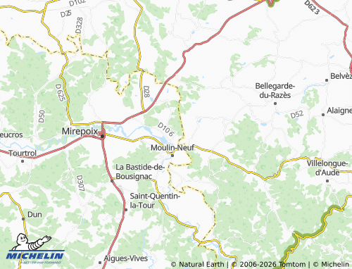 MICHELIN Cazals-des-Baylès map - ViaMichelin
