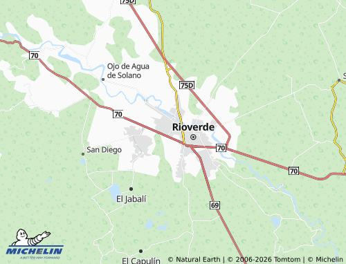 MICHELIN Boulevard Platanares map - ViaMichelin
