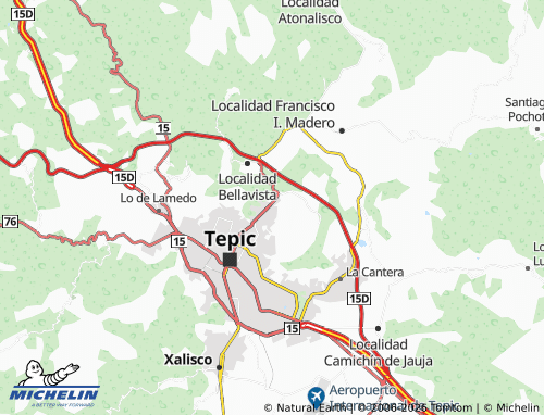 Mappa MICHELIN Ampliación Paraíso - ViaMichelin