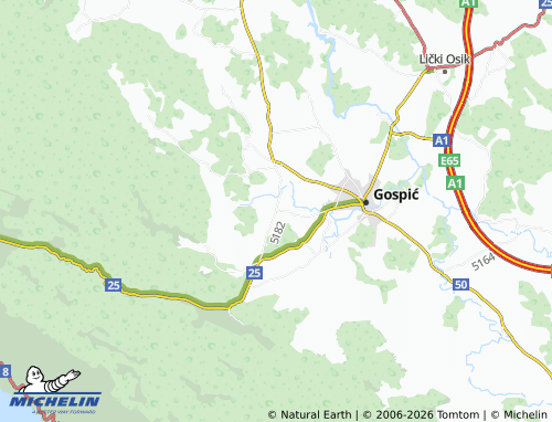 Mapa MICHELIN Žuljuše - ViaMichelin