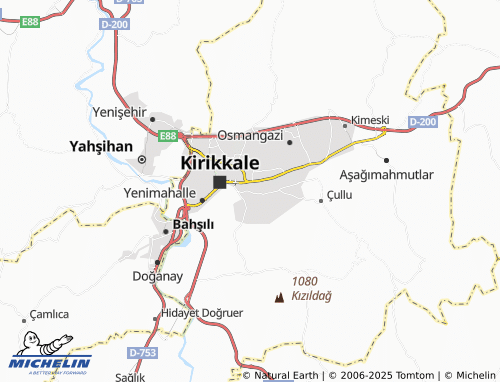 MICHELIN Bahçelievler map - ViaMichelin
