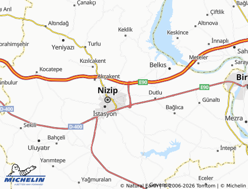 MICHELIN Eyüp Sultan map - ViaMichelin