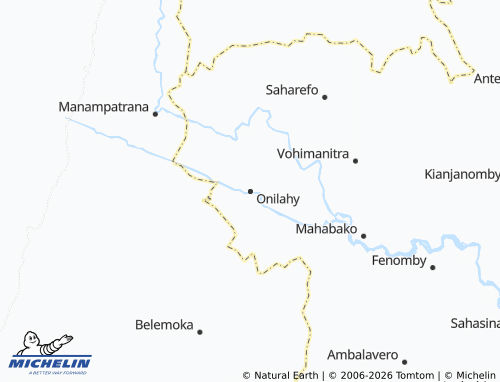 Mappa MICHELIN Onilahy - ViaMichelin