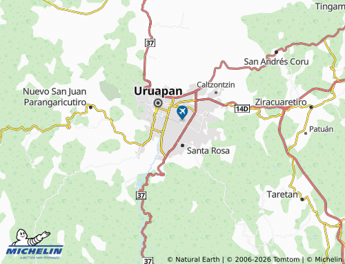 MICHELIN FOVISSSTE Mirador Cuarta Etapa map - ViaMichelin