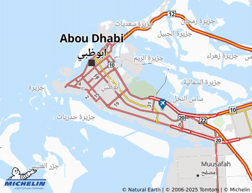 MICHELIN Hadbat Al Zaafran 40 map - ViaMichelin