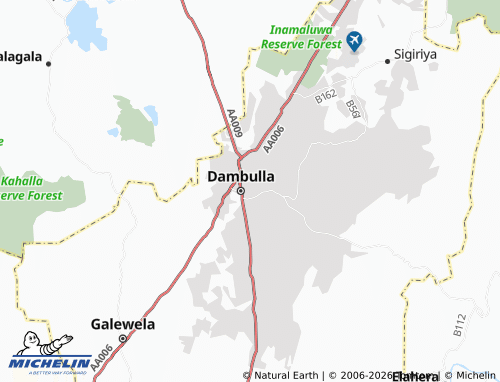 Mappa MICHELIN Pahala Wewa2 - ViaMichelin