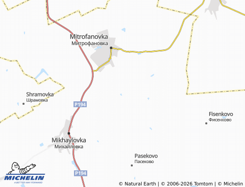 Mapa MICHELIN Solontsy - ViaMichelin