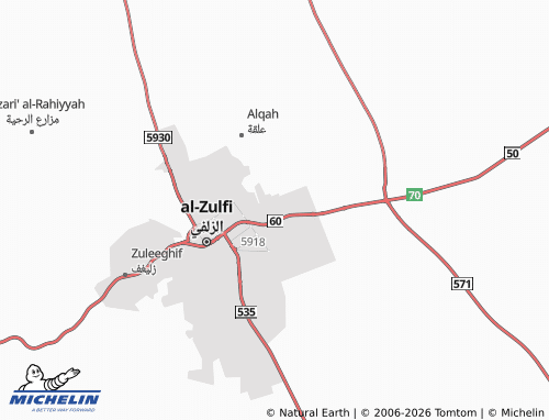 Carte MICHELIN Taweeq - ViaMichelin