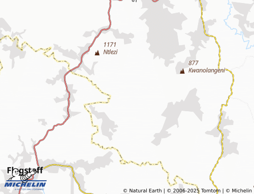MICHELIN Bhungweni map - ViaMichelin