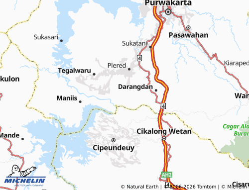 Mapa MICHELIN Mekarsari - ViaMichelin