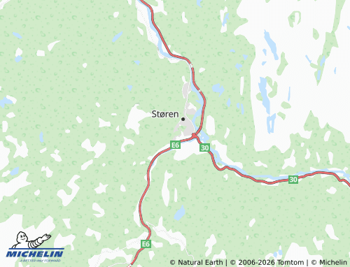 Mapa MICHELIN Soknes - ViaMichelin