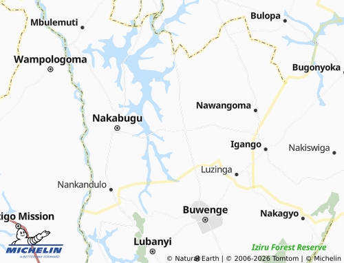 MICHELIN Buzaaya map - ViaMichelin