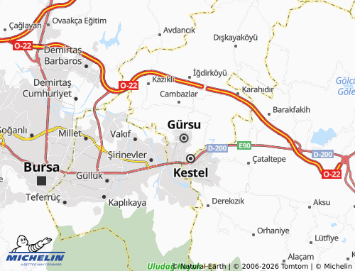 Kaart MICHELIN Zafer - ViaMichelin