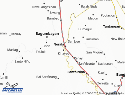 MICHELIN Busok map - ViaMichelin
