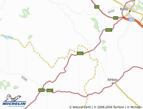 Carte MICHELIN Clonmellon - ViaMichelin